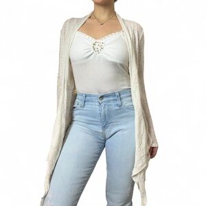 Elegant Cream Women's Sweater